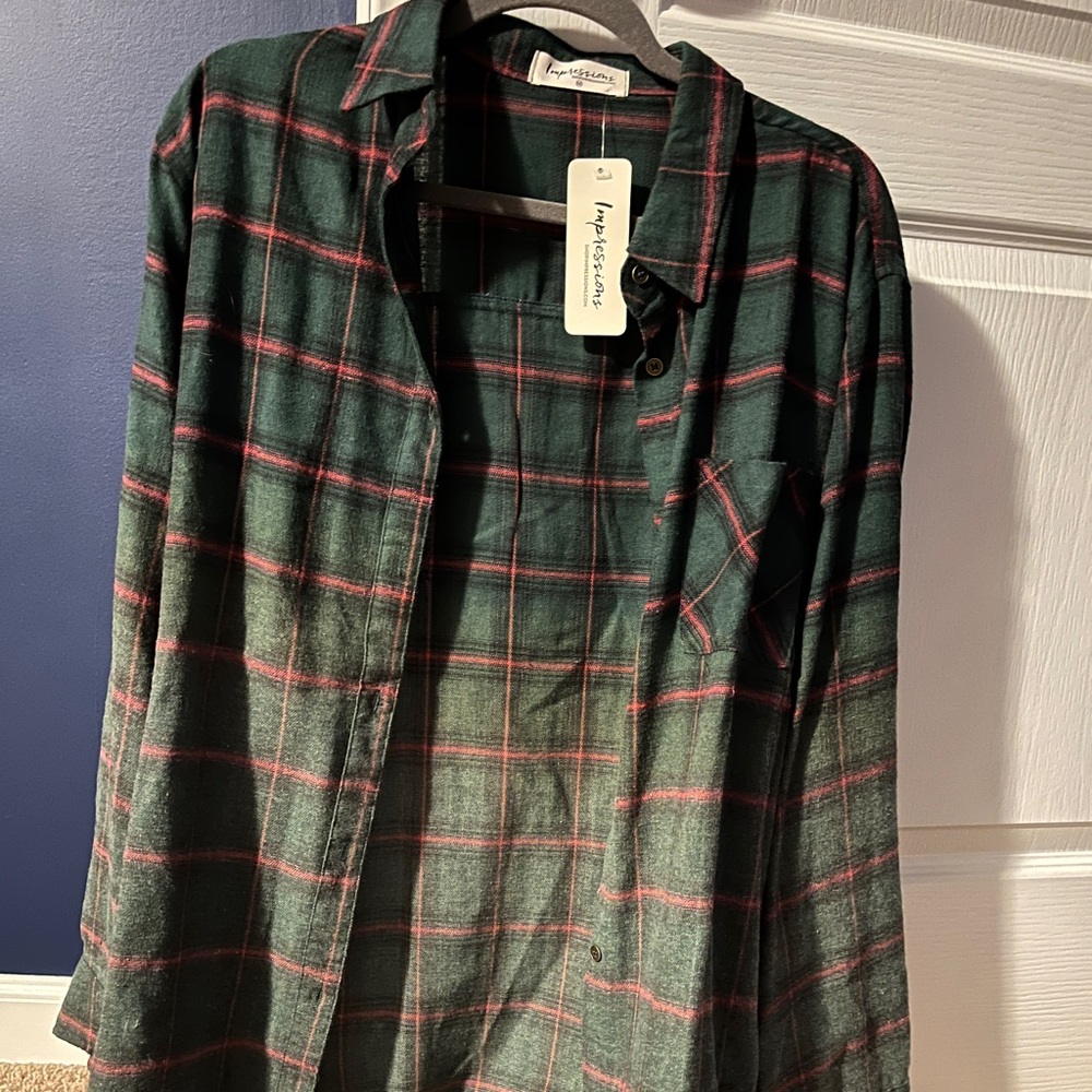 NWT Boyfriend Flannel